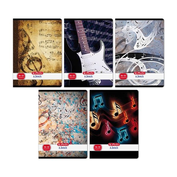 Herlitz Design II A5 36-32 hangjegyfüzet