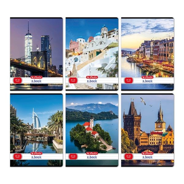 Herlitz City II A4 81-32 vonalas füzet