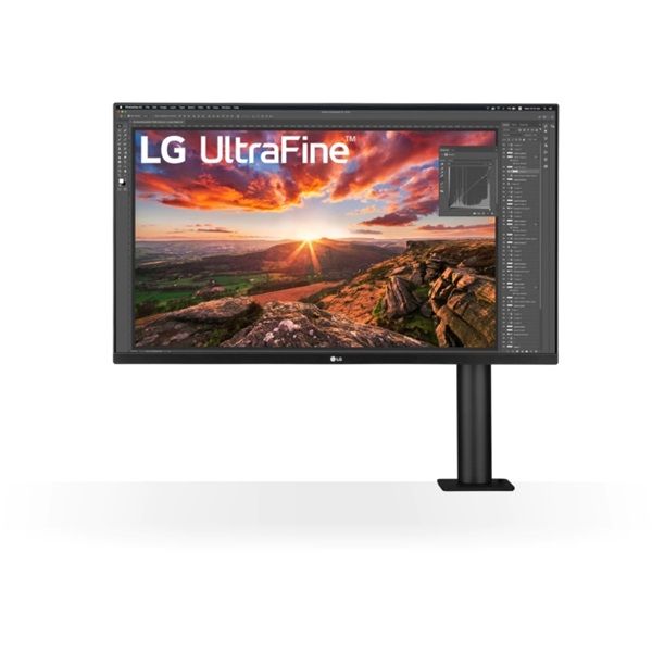 LG 32" 32UN880-B 4K UHD IPS DP/HDMI/USB fekete monitor