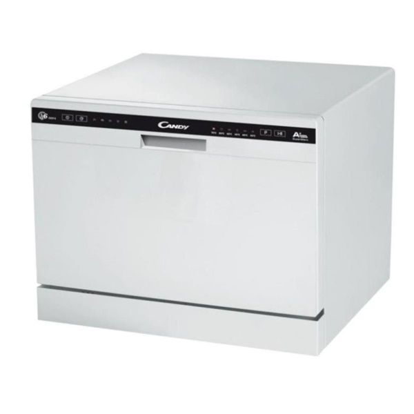 Candy CDCP fehér, programok száma: 6, asztali, 6 terítékes mosogatógép 