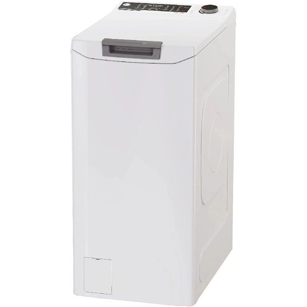 Hoover THOS476TM5 fehér, felültöltős, max.1400ford., 7 kg, mosógép