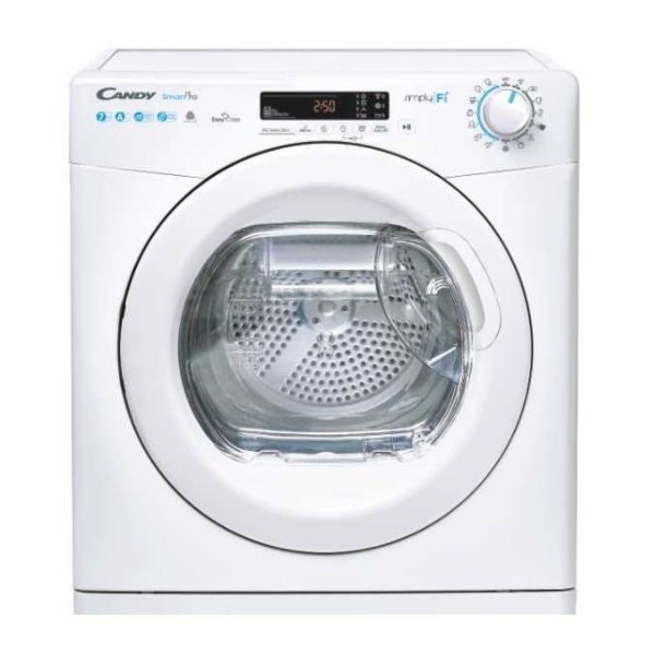 Candy CSO4H7A1DE-S fehér, 7 kg, hőszivattyús, keskeny, szárítógép
