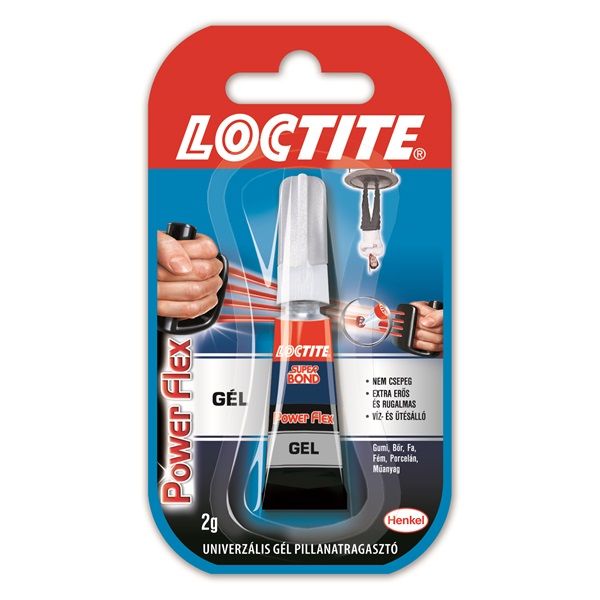 Henkel Loctite Super Bond Power Flex Gél 2g pillanatragasztó
