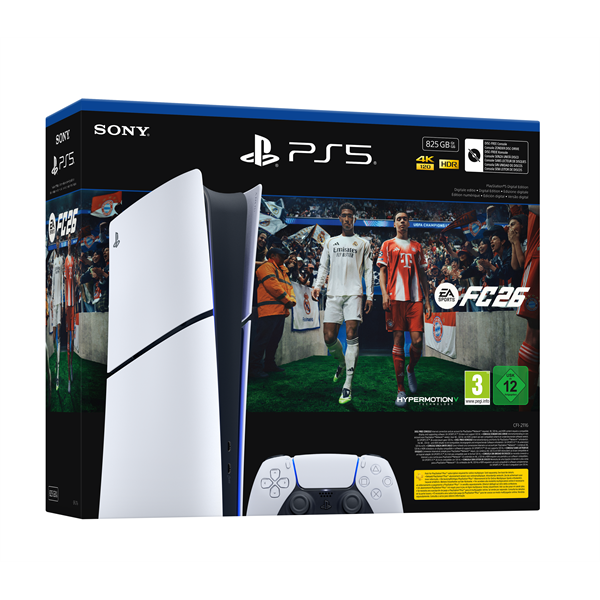 PlayStation®5 Digital Edition (slim) FC 26 Bundle játékkonzol csomag