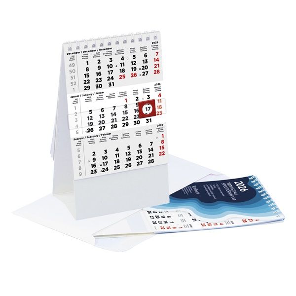 Kalendart 2026 T071 álló asztali speditőr naptár