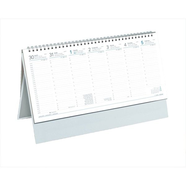 Kalendart 2026 T051 álló papír táblás asztali naptár