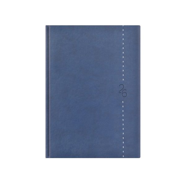 Kalendart Linea 2026 L015 A5 heti beosztású kék határidőnapló