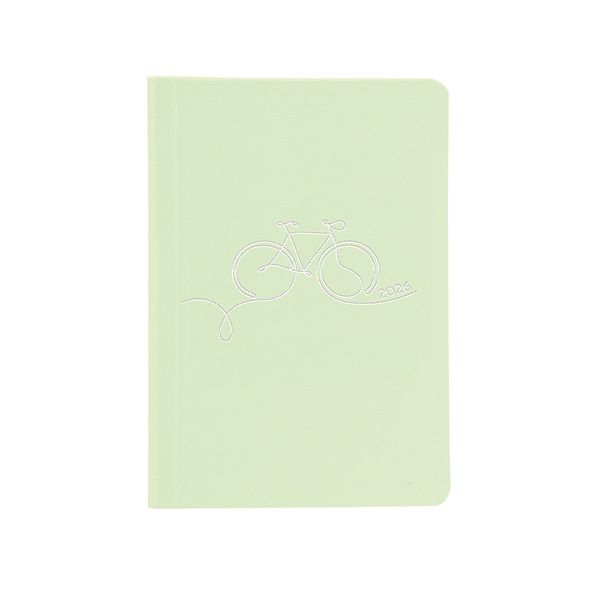 Kalendart Pastel 2026 P012 B6 heti beosztású zöld határidőnapló