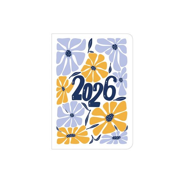 Kalendart Joy Flexi 2026 F012 B6 Retro bloom heti beosztású naptár