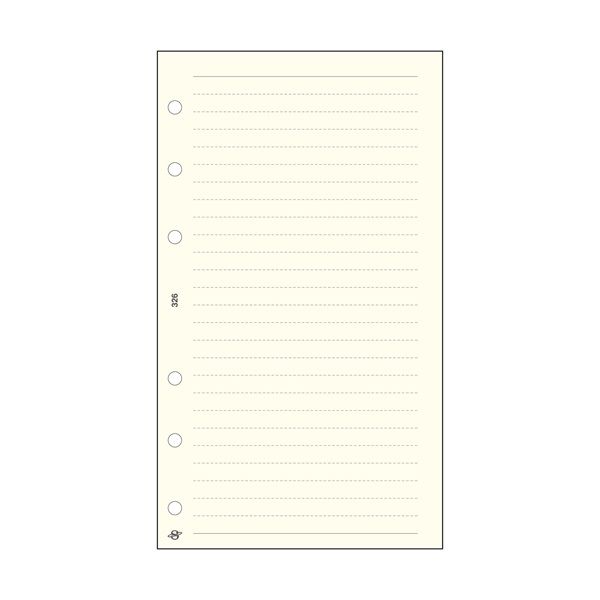 Kalendart Saturnus S326 vonalas jegyzetlap gyűrűs naptár kiegészítő