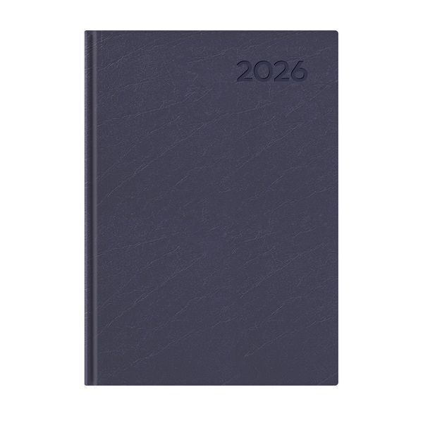 Kalendart Economic 2026 E021 A5 napi beosztású kék határidőnapló