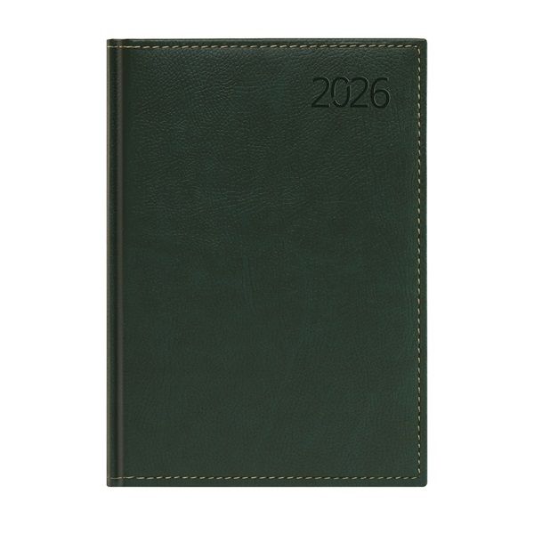 Kalendart Business 2026 B011 B5 heti beosztású zöld határidőnapló
