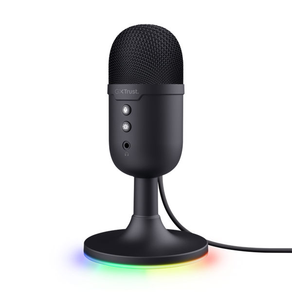 Trust GXT 234 Yunix USB fekete gamer mikrofon