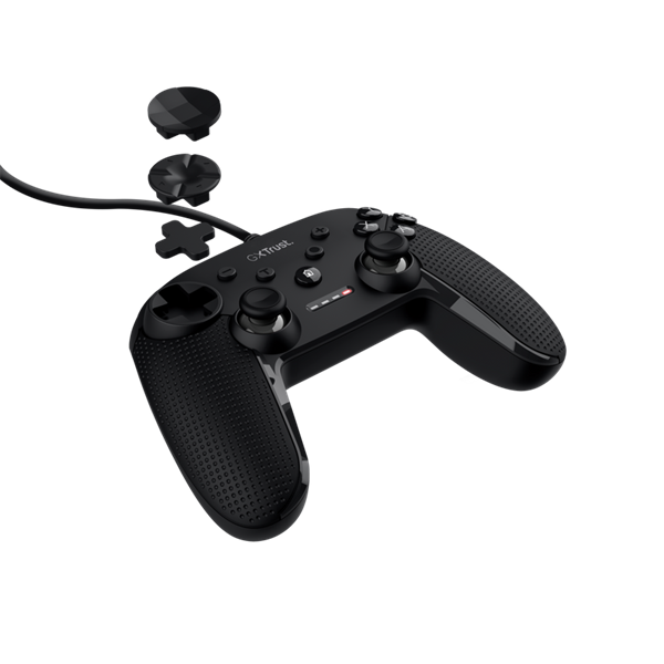Trust GXT541 Muta PC/Nintendo Switch vezetékes fekete kontroller
