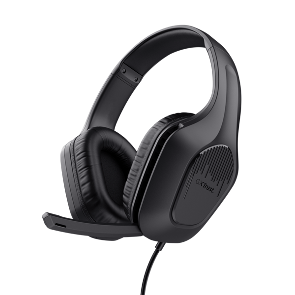 Trust GXT415 Zirox vezetékes fekete gamer headset