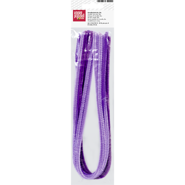 Knorr Prandell 6 mm 10 db/csomag lila zsenília drót