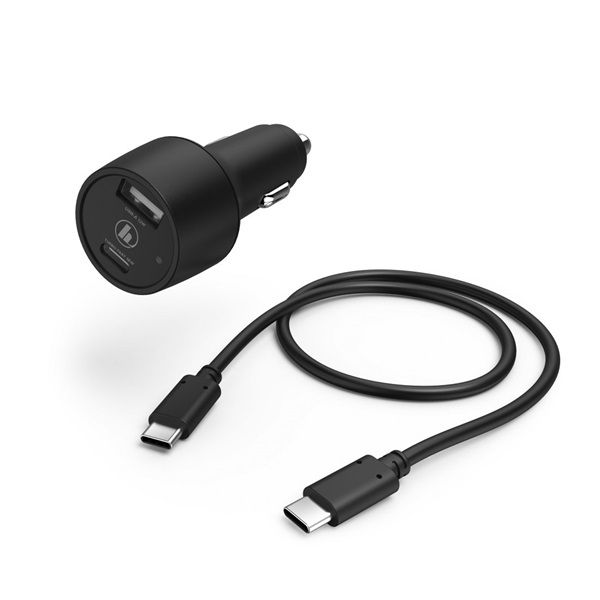 Hama 210522 "PD/QC" USB A &amp; Type-C univerzális autós töltő szett