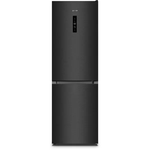 Gorenje NRK619CABXL4 fekete, alulfagyasztós, Hűtő:207L, Fagyasztó: 97L, hűtőszekrény