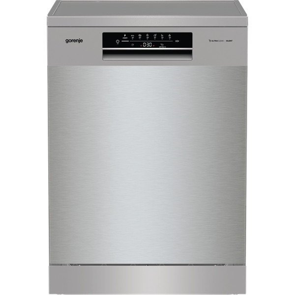 Gorenje GS643E90X inox, programok száma: 6, szabadonálló, 16 terítékes mosogatógép 