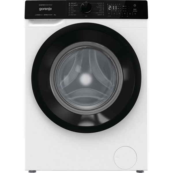 Gorenje WNHA62SASEU fehér, elöltöltős, keskeny, max.1200ford., 6 kg, mosógép