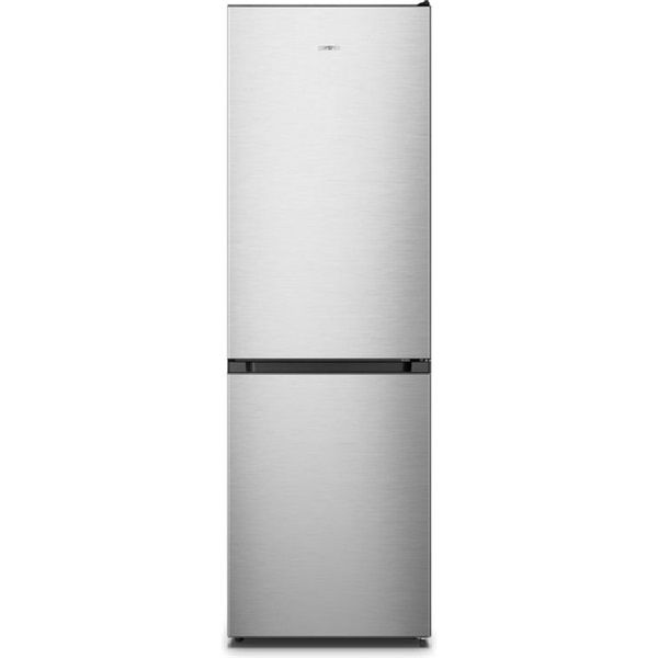 Gorenje NRK619EPXL4 inox, alulfagyasztós, Hűtő:207L, Fagyasztó:97L, No frost Plus hűtőszekrény