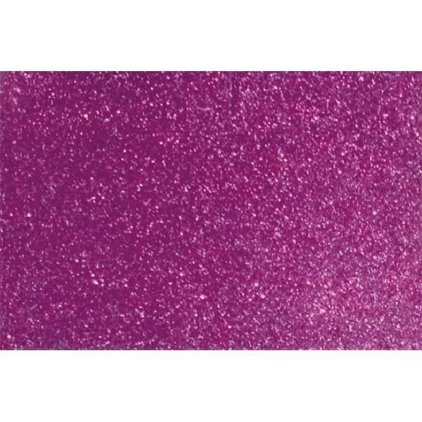 Kreatív 20x30cm öntapadós 2mm glitteres ciklámen dekorgumilap