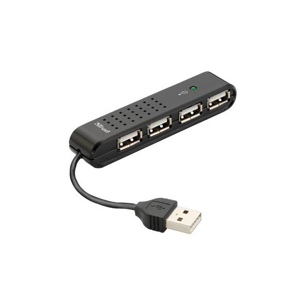 Trust Vecco mini 4 portos USB HUB