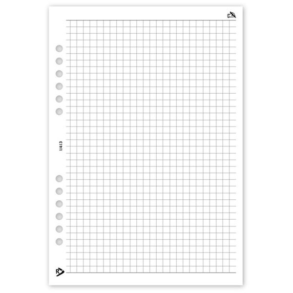 Realsystem 1/413 négyzethálós jegyzet gyűrűs naptár kiegészítő