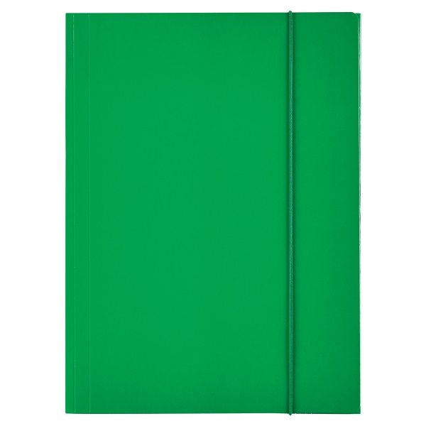 Esselte Economy A4 zöld karton gumis mappa