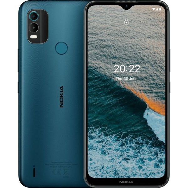 Nokia C21 Plus 6,52" LTE 2/32GB DualSIM kék okostelefon + Yettel 2in1Start SIM kártya