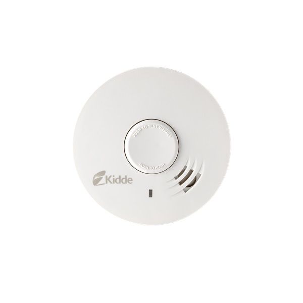 KIDDE 10Y29 beépített lítium akkumulátorral/hang- és fényjelzéssel/kompakt optikai füstérzékelő