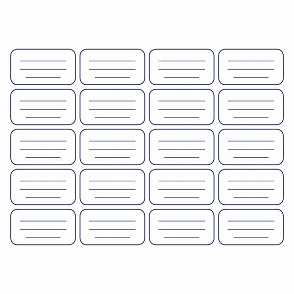 Herlitz 20db-os iskolai etikett