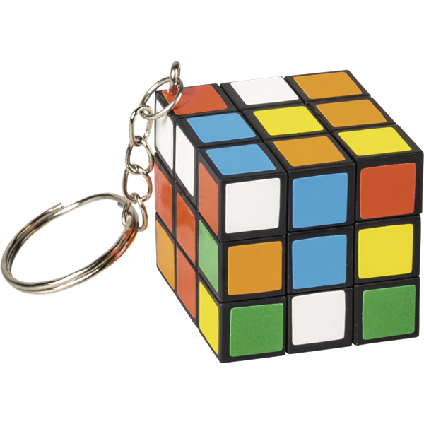 Brunnen Rubik kocka kulcstartó