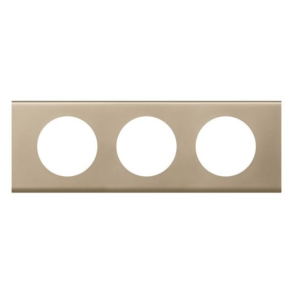 Legrand 069113 Céliane világosnikkel 3-as keret