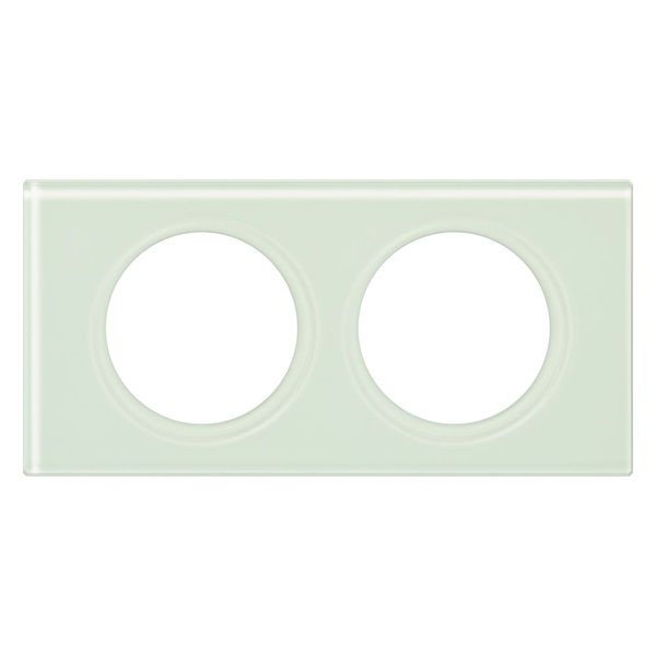 Legrand 069312 Céliane fehérüveg 2-es keret