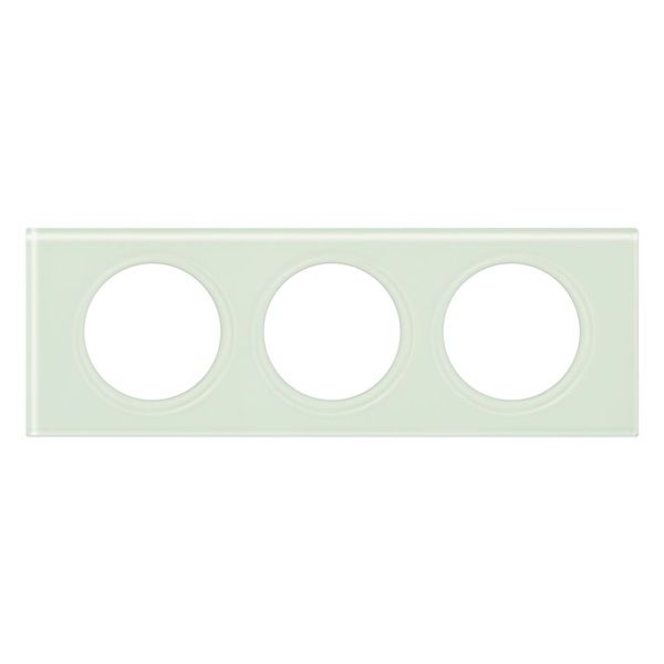 Legrand 069313 Céliane fehérüveg 3-as keret