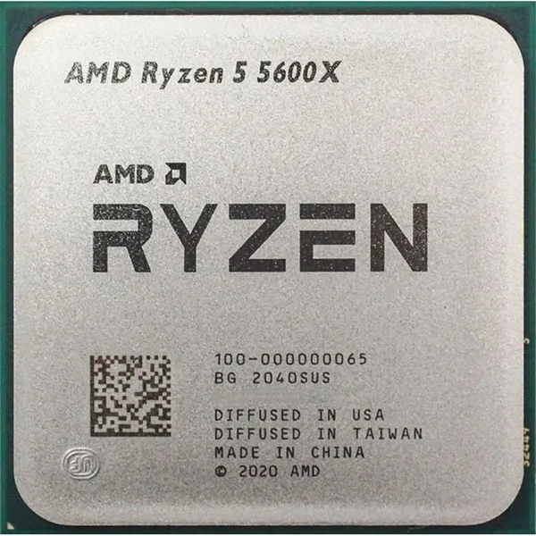 AMD Ryzen 5 5600X 3,70GHz Socket AM4 32MB (5600X) TRAY processzor