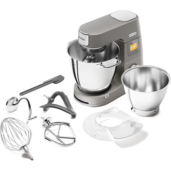 Kenwood KWL90.004SI Titanium Chef Patissier XL 1400W, 7L, szürke konyhai robotgép