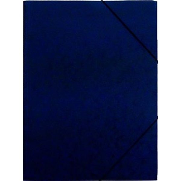 CAM A4 prespán fekete gumis mappa