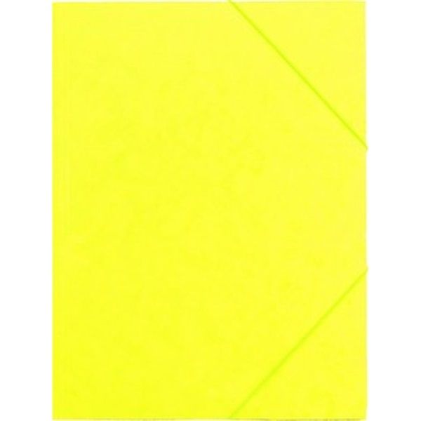 CAM A4 prespán sárga gumis mappa