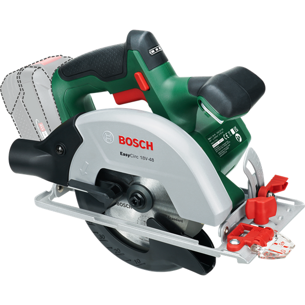 Bosch EasyCirc 18V-48akku és töltő nélkül akkumulátoros körfűrész