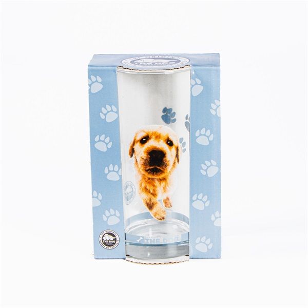 Üditős pohár, Golden Retriever