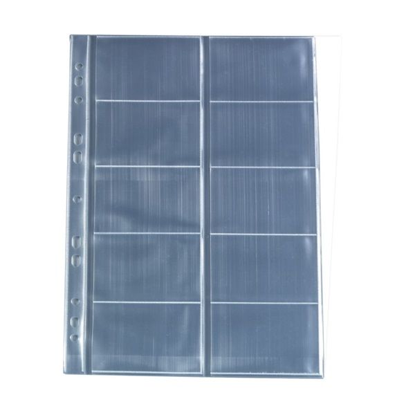 Herlitz A4 lefűzhető 10db/cs névjegytartó