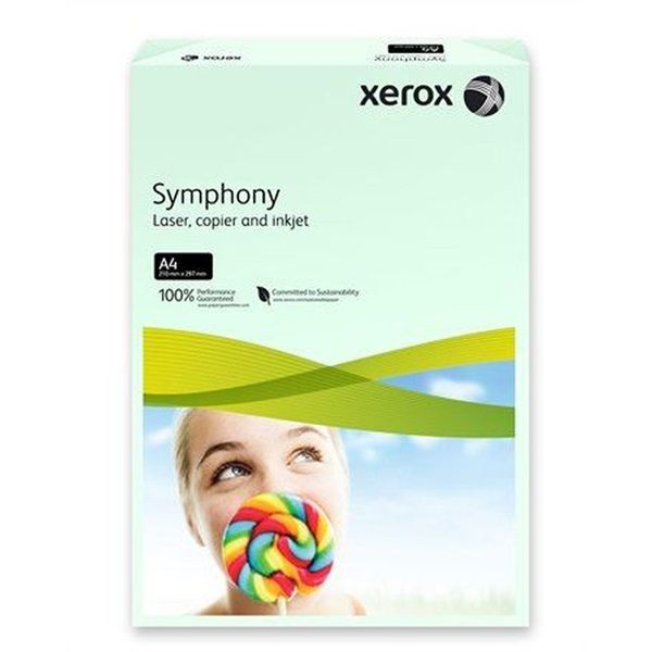 Xerox Symphony A4 160g pasztell zöld másolópapír
