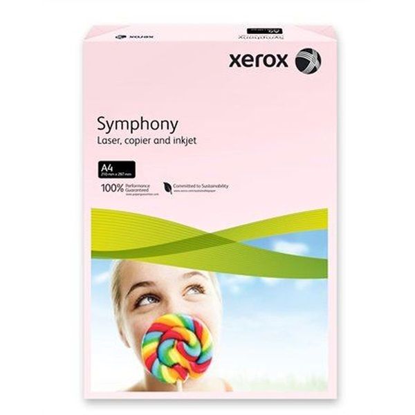 Xerox Symphony A4 80g pasztell rózsaszín másolópapír