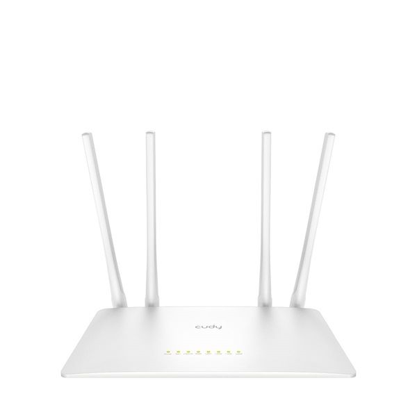 CUDY WR1200 kétsávos AC1200 WIFI fehér router