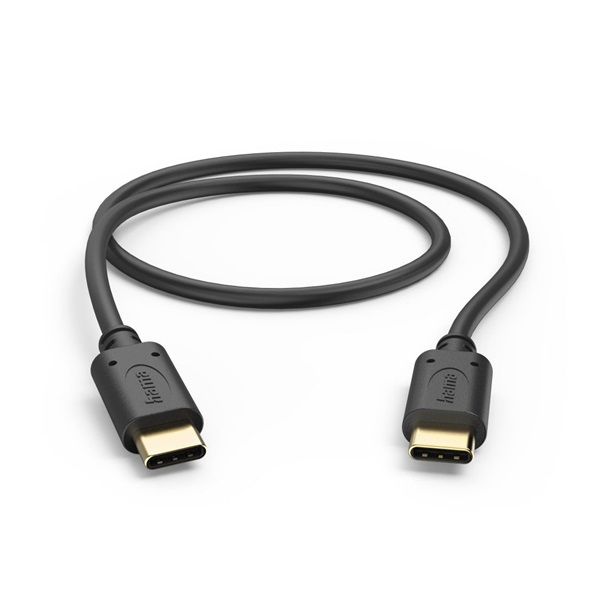 Hama 00201706 0,5m USB-C fekete adat- és töltőkábel