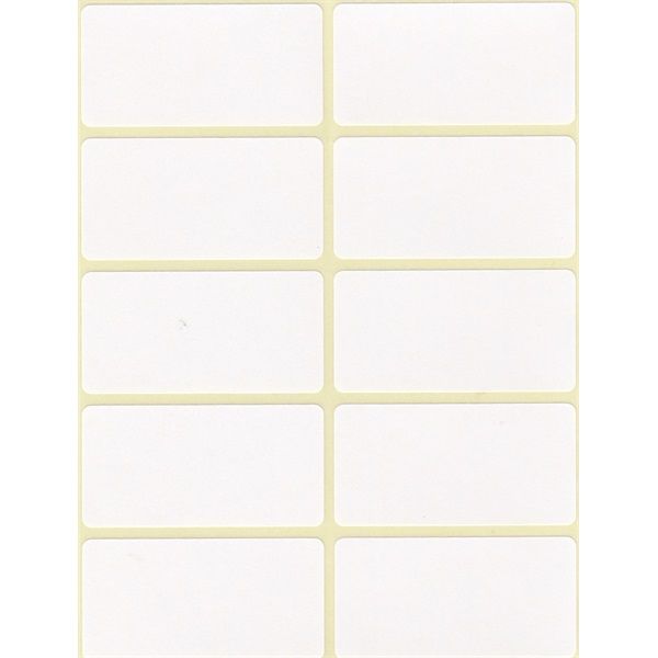 JT 25×50mm (60db/csomag) öntapadó címke