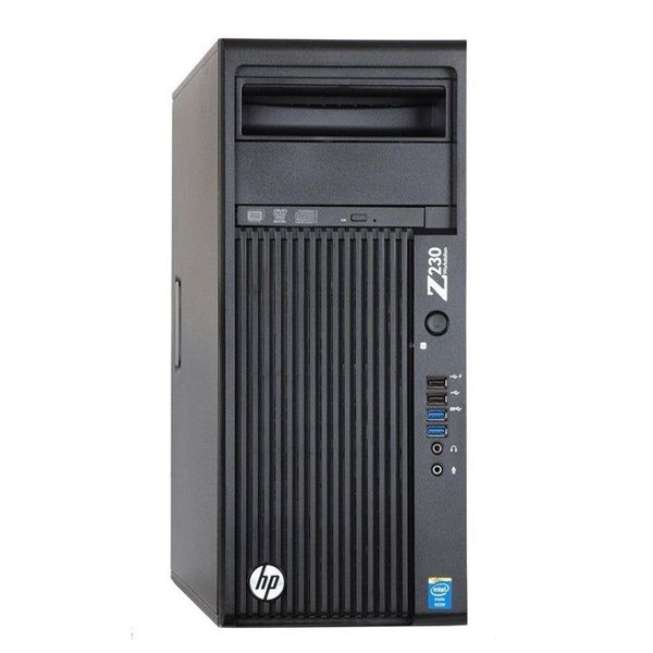 HP Z230 Workstation MT/Xeon E3-1240 v3/16GB/256GB SSD/Quadro 600 1GB/FreeDOS/fekete PC (Használt A)