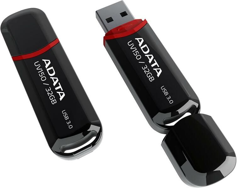 A-Data 32GB Flash Drive UV150 Black AUV150-32G-RBK